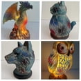 thumbnail image 1 of 2024 Lampe de Table Animale Série Vitrail Forme d'Animaux Lampe de Table 3d pour Décorations Maison, 1 of 5