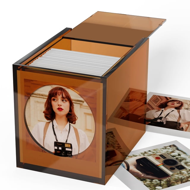 Caja de almacenamiento de fotos y marcos Polaroid WINKINE para películas i-Type/600/SX-70