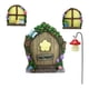 thumbnail image 1 of Puerta de hadas y ventanas para árboles, accesorios de decoración al aire libre, arte de patio, casa de hadas, decoración fluorescente para el hogar,, 1 of 9