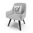 thumbnail image 3 of Gray Striped Ornate Letter Script S By Abc 16 X 16 Decorative Throw Pillow, 3 of 5