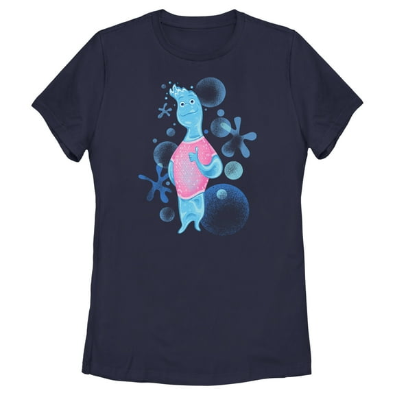 Women's Elemental Wade Thumbs Up Graphic Tee Navy Blue X Large