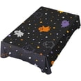 thumbnail image 5 of Coolnut Halloween Ghost Tablecloth, Waterproof Washable Polyester Square Table Cover, Durable Tablecloth for Kitchen Dining Table Party Decor, 60"X 60", 5 of 7