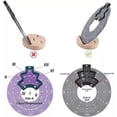 thumbnail image 3 of Circle of Fifths Wheel Metal Aluminum Alloy Melody Chord Wheel with Stand Holder, 3 of 5