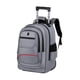 thumbnail image 4 of Mochila con ruedas Mochila de viaje con ruedas Maleta con ruedas para pasar la noche para hombres y mujeres Mochila multifuncional con ruedas para , Gris, 4 of 8