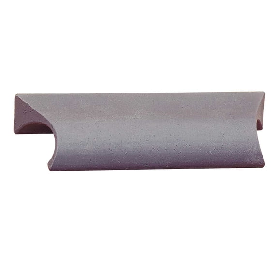 Cabinet Pull Black Solid Brass Cup Distressed Black | Renovator's Supply
