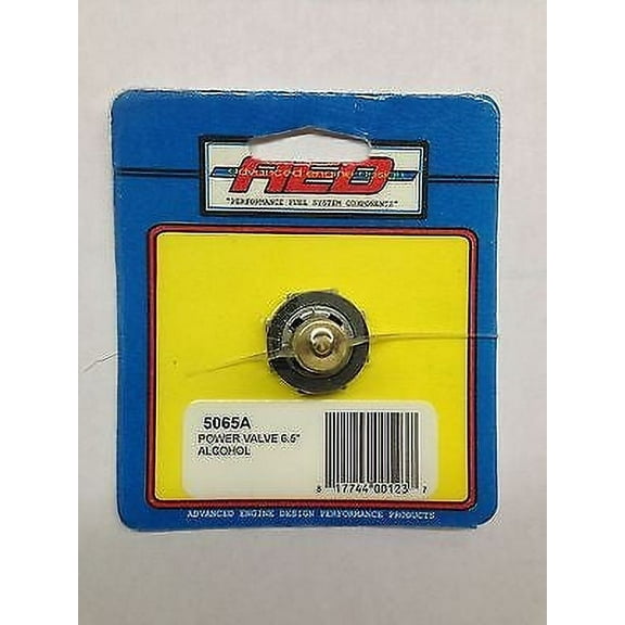 AED 5065A 6.5" Alcohol Carburetor Power Valve