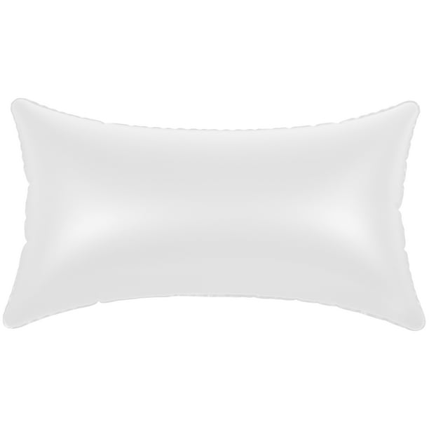 Almohada inflable transparente, almohadas inflables para sofá, insertos de almohada para acampar