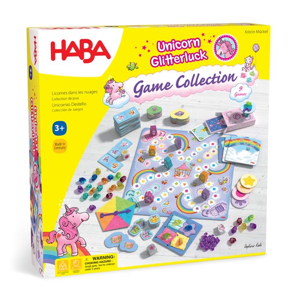 HABA Unicorn Glitterluck 9 Collection de Jeux - Jouets et Jeux Unicorn