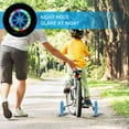 Kids Training Wheels for 20 Inch Bike Flash Bike Training Wheels Bicycle Training Wheels with