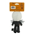 thumbnail image 2 of Disney Halloween Dog Toy, Nightmare before Christmas Jack Skellington, Plush, Squeaky, Black & White, 7.88", 2 of 4