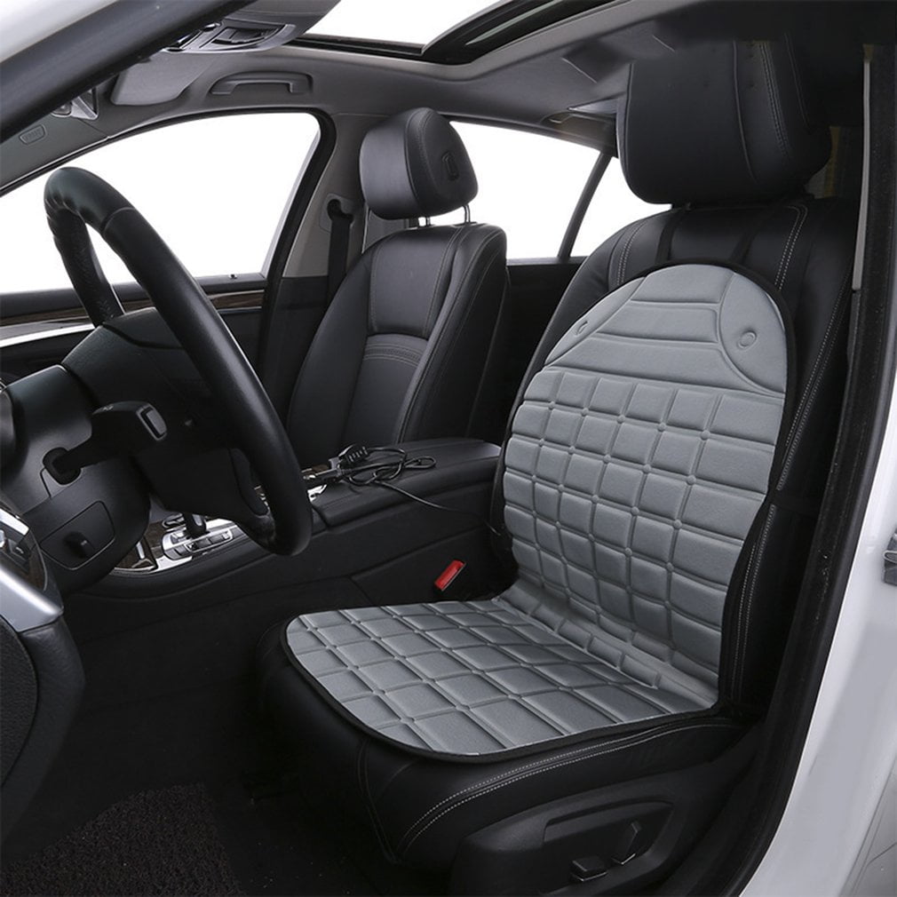 Durable Car Seat Heated Cover 12V Front Seat Heater Auto Winter Warmer Cushion Portable Automobile Accessories by