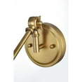 thumbnail image 6 of Living District Vesa 6" Wall Sconce In Satin Gold, 6 of 8