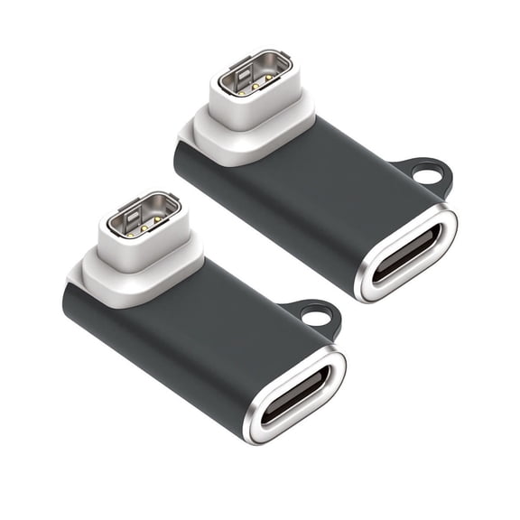 JSER 2pcs/lot Connector Smart Watch Charging Adapter USB Type-C to 3-Pin Compatible with COROS Pace Pro