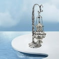 thumbnail image 6 of yotijay Vintage Incense Burner with Lid, Church Censer with Chains, Table Decoration - L L, 6 of 8