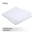 thumbnail image 3 of EVA Foam Sheets White 9.8 Inch x 9.8 Inch 3mm Thick Crafts Foam Sheets Pack of 6, 3 of 6