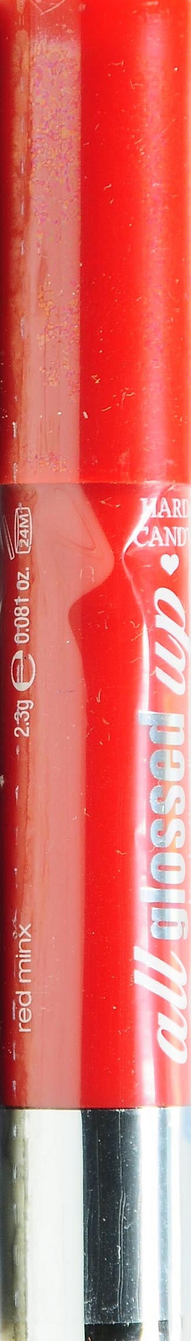 Hard Candy All Glossed Up Hydrating Lip Stain, 0604 Red Minx, 0.81 oz