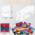 thumbnail image 3 of Set de pintura y sorbos Art Craft Kit Cholemy, 8 x 10 pulgadas, 36 piezas, 3 of 6