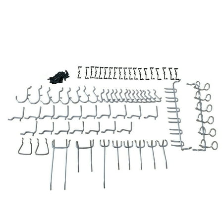 

Tool Hook Pegboard Hook Hardware Hook Organizing Hook 51 Pcs Pegboard Hook Plated Hanging Hook Combination Kit For Hammer Wrench