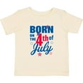 thumbnail image 3 of Inktastic Born on the 4th of July Boys or Girls Baby T-Shirt, 3 of 5