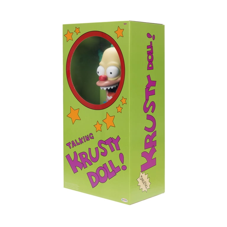 The Simpsons Talking Krusty Doll Jakks Pacific | eBay