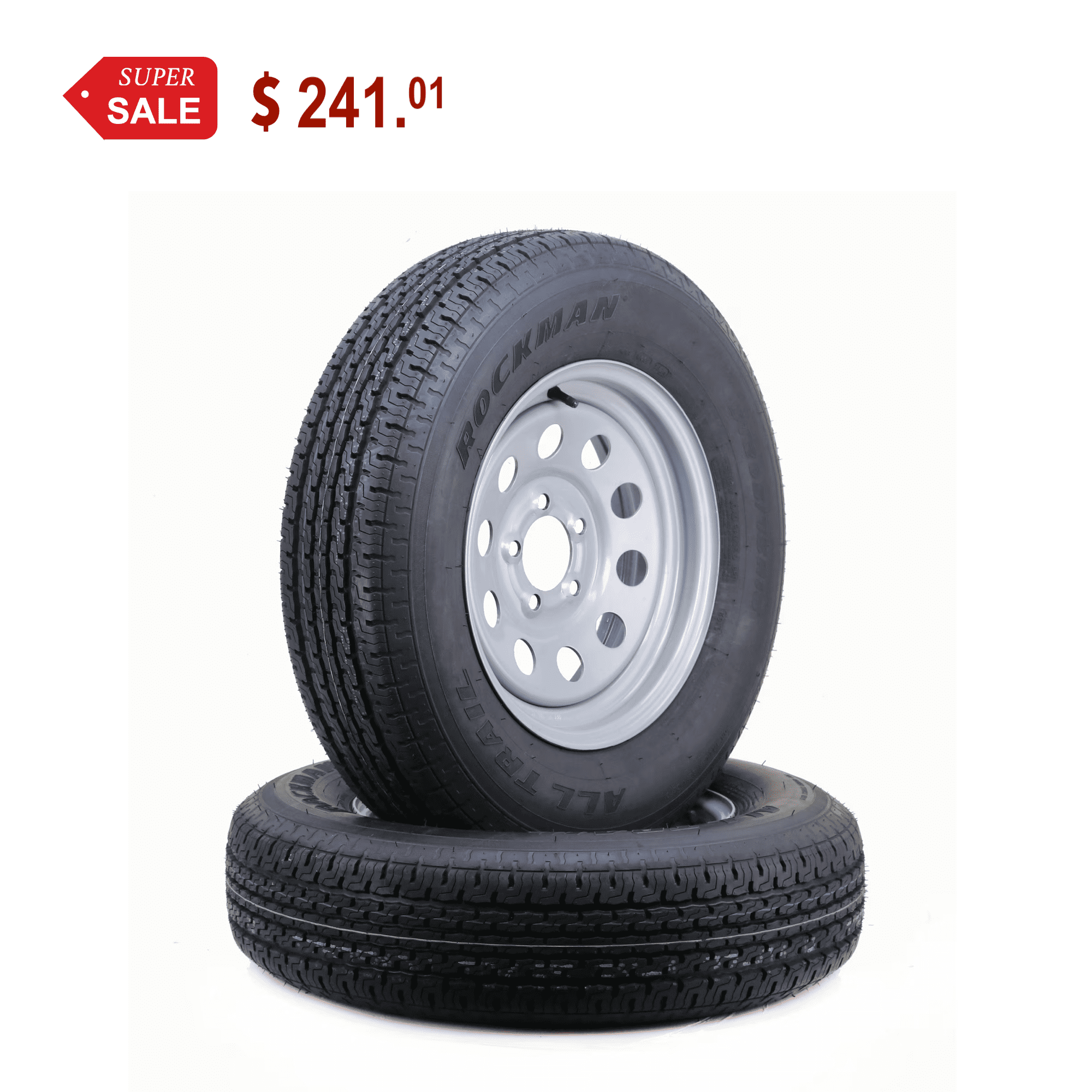 Checking Out the Rambler ST205/75R15 Radial Trailer Tire w/ 15