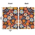 thumbnail image 5 of FORMRS Acrylic Clipboard with Low Profile Clip Standard A4 Letter Size, 12.5" x 9", Colorful Flowers, 5 of 8