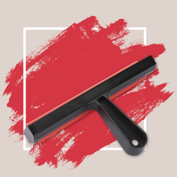 Rubber Brayer Roller, Rubber Brayer, Art Roller Brush 10 / 15 / 20 Cm For Student Painter