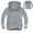 Gray, variant on Virmaxy Toddler Sweatshirt Boys Girls Hooded Solid Colour Thick Jacket Winter Warm Simple Hooded Sweatshirt Jacket Hot Pink 8T
