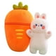 thumbnail image 2 of Almohada de peluche de zanahoria, peluche de escondite, adorable muñeco de peluche de zanahoria Conejo de 40 cm., 2 of 9