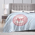 thumbnail image 4 of Dickinson College Logo Fleece Blanket, Very Soft Microfiber Flannel Blanket for Couch Warm and Cozy for All Seasons, 4 of 6