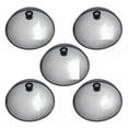 thumbnail image 1 of Paquete de 5 cubiertas de metal reutilizables para alimentos, protección contra insectos, para picnics en el jardín y barbacoas JASKFLY, 1 of 7