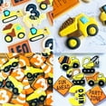 thumbnail image 2 of Construction Cookie Cutter Stainless Steel 10 Pack with Dump Truck Tractor Cement Mixer Hammer Spanner Fondant Dough Biscuit Mold for Boys 3rd Construction Birthday Party Supplies, 2 of 7