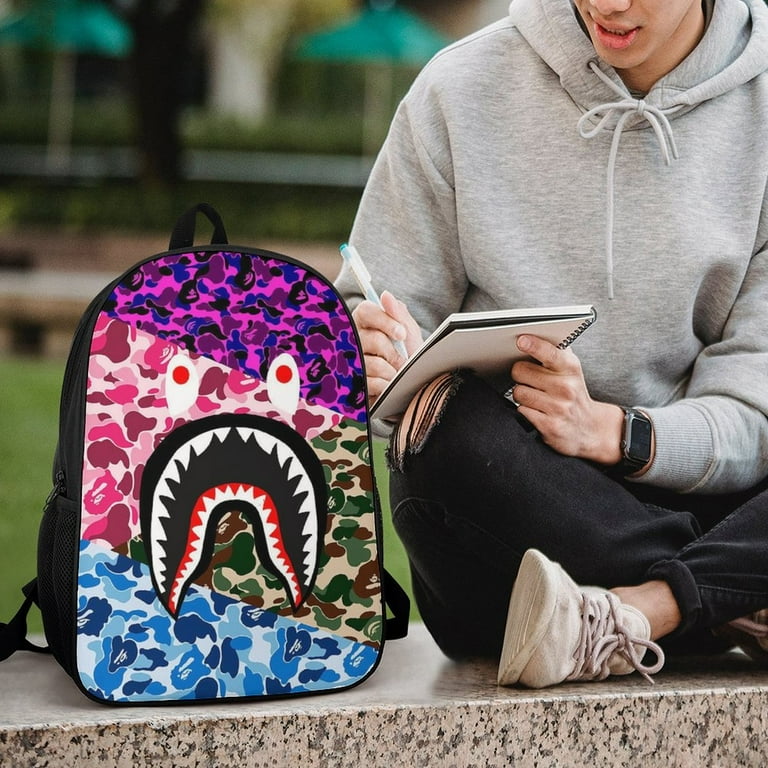 Mens bape backpack new arrivals