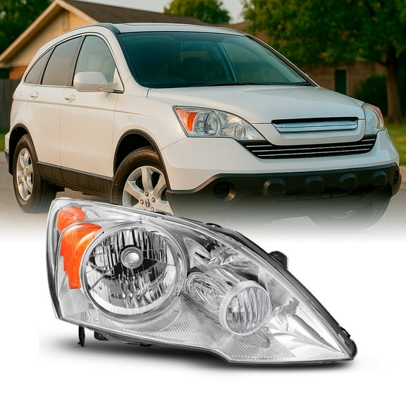 AKKON - For 2007 2008 2009 2010 2011 Honda CRV CR-V Passenger Right Side Headlights Headlamp Replacement