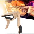 thumbnail image 4 of Guitarra, abrazadera de afinación de guitarra, abrazadera kapo de guitarra, accesorios para instrumentos musicales, 4 of 5