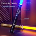 thumbnail image 3 of Sabre Laser en Métal RVB Amélioré 16 Couleurs, Jouet Sabre Laser 2 en 1 avec Battement par Vibration, 3 of 6
