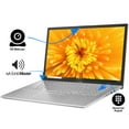 thumbnail image 5 of ASUS VivoBook X712DA Notebook, 17.3" FHD Display, AMD Ryzen 7 3700U Upto 4.0GHz, 8GB RAM, 512GB NVMe SSD, Vega 10, HDMI, Card Reader, Wi-Fi, Bluetooth, Windows 10 Pro, 5 of 8