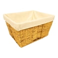 thumbnail image 3 of Cesta Mainstays de Palma Rectangular Grande Amarilla, 3 of 4