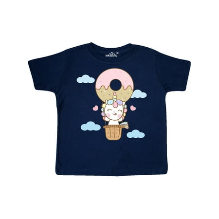

Inktastic Unicorn Donut Balloon Gift Toddler Boy or Toddler Girl T-Shirt