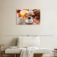 thumbnail image 2 of Elephant Stock Satisfying Breakfast Wall Art - Horizontal Canvas Wall Art - Cafe & Restaurant Wall Decor - Food And Drink Canvas - Brown And Orange Decor - 30" x 20", 2 of 8