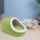 thumbnail image 5 of Cats Sleeping Bed Cute Removable Enclosed Nests Soft Plaid Sleep Nests Portable Cats Sleep Supplies Washable Pet Warm Nests For Small Medium And Large Pet, 5 of 6