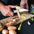thumbnail image 4 of SHISUYAN Potato Masher Spring Push Potato Presser Fruit and Vegetable Smasher(Random Color), 4 of 9