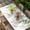 Sage Green, variant on Green Table Cloths for 8 Foot Rectangle Tables, Eucalyptus Leaves Patio Waterproof Elastic Fitted Tablecloths, Washable Rectangular Table Cover for Camping