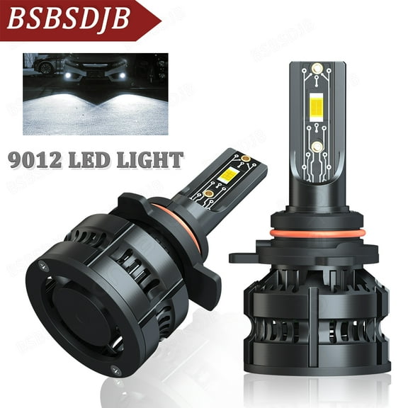 For Dodge Challenger 2015-2019 LED Headlight High/Low Beam Bulbs 6000K White