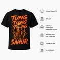 thumbnail image 6 of Tung Tung Tung Sahur Meme Graphic T-Shirt, Unisex Classic Fit Tee, 6 of 9