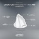 thumbnail image 4 of Kit Teclado y Mouse ACTECK VIRTUOS FITT MK770 Inalambrico USB-C Blanco AC-936255, 4 of 6