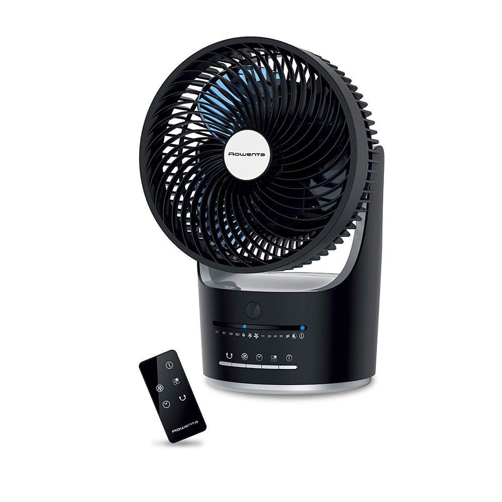 Rowenta VU2410U7 360 Degree Compact Force Oscillating Air Fan and