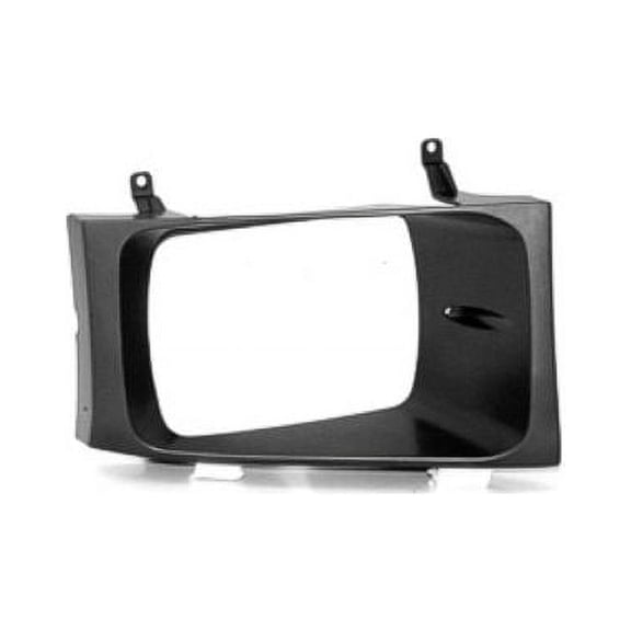 Right Passenger Side Headlight Bezel - For Use with Sealed Beams - Compatible with 1999 - 2004 Ford F-350 Super Duty 2000 2001 2002 2003