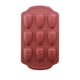 thumbnail image 2 of Molde de silicona para hornear | Bandeja para muffins con forma de concha de 9 cavidades | Moldes antiadherentes para pasteles y galletas | Apto para horno y microondas | Utensilios para hornear de, 2 of 6