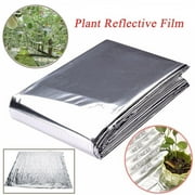Silver Reflective Mylar Film Sheets Garden Greenhouse Covering Foil Sheets Mylar Roll for Grow Room Effectively Increase Plants Growth